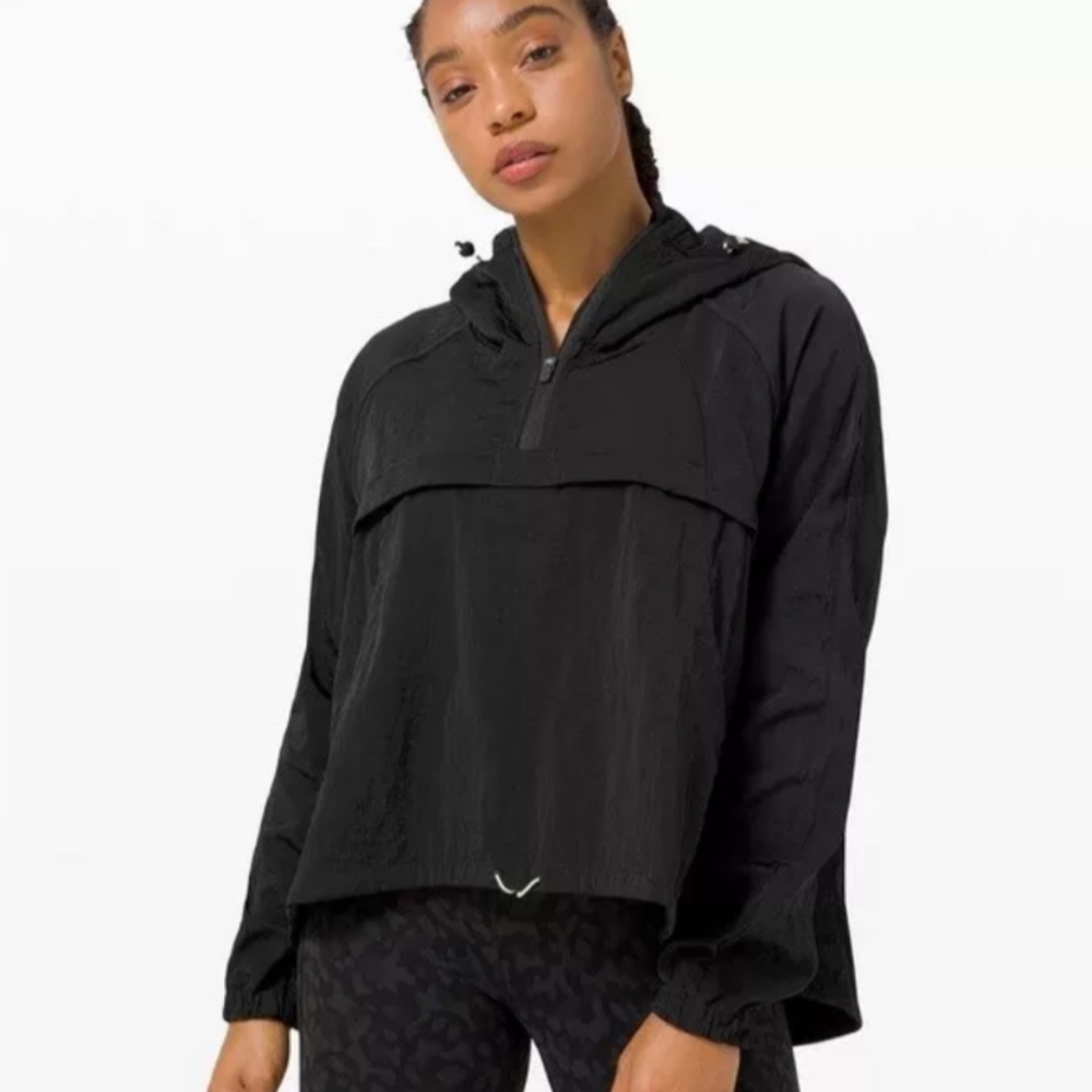 Nwt Lululemon Seek Vista Half Zip Windbreaker Jacket M/L